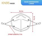 KN95 mask large size