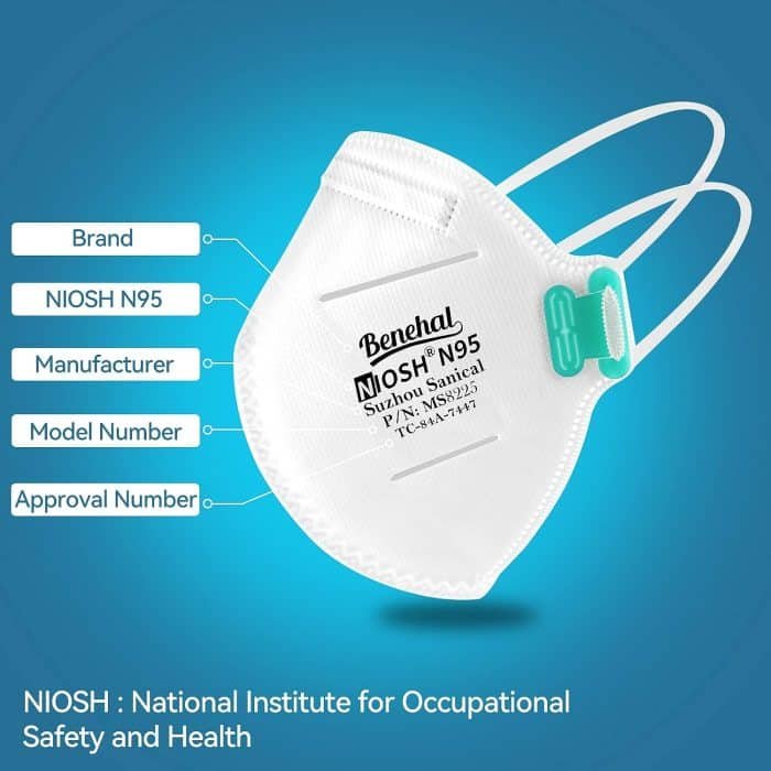 NIOSH approved n95 masks for sale