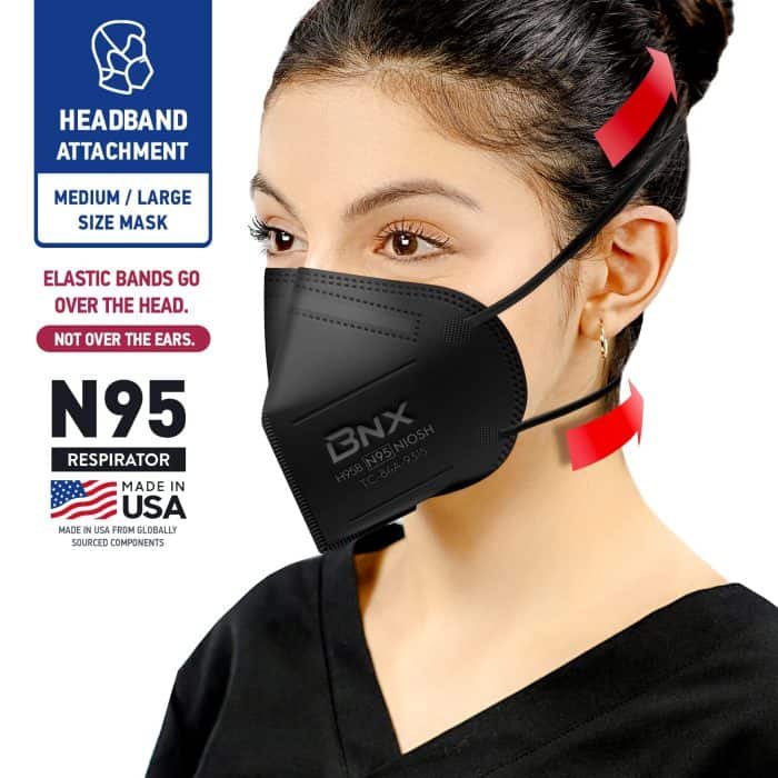 Accumed BNX N95 Mask Black for Sale