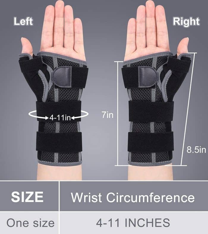 Adjustable Thumb Wrist Support for Arthritis