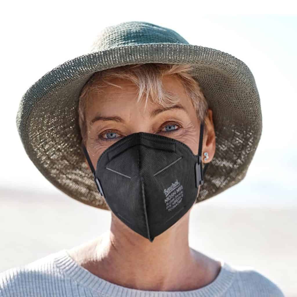 Black N95 Masks for Adults, NIOSH Approved, Buy Online