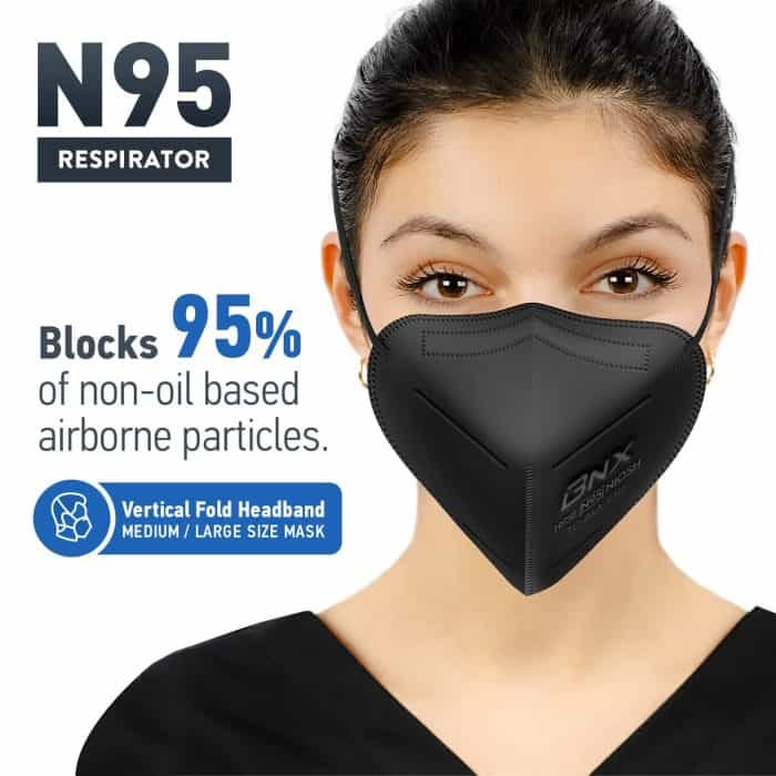 BNX N95 Mask NIOSH Certified MADE IN USA
