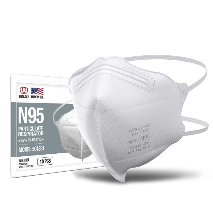 N95 Mask Respirator Made in USA
