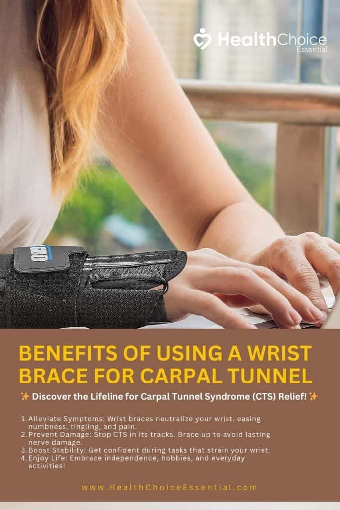 Benefits of Using a Wrist Brace for carpal tunnel