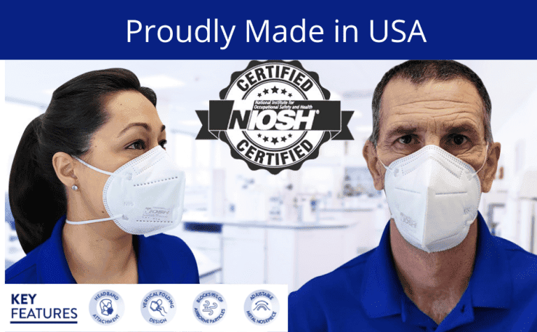 N95 mask proudly made in USA