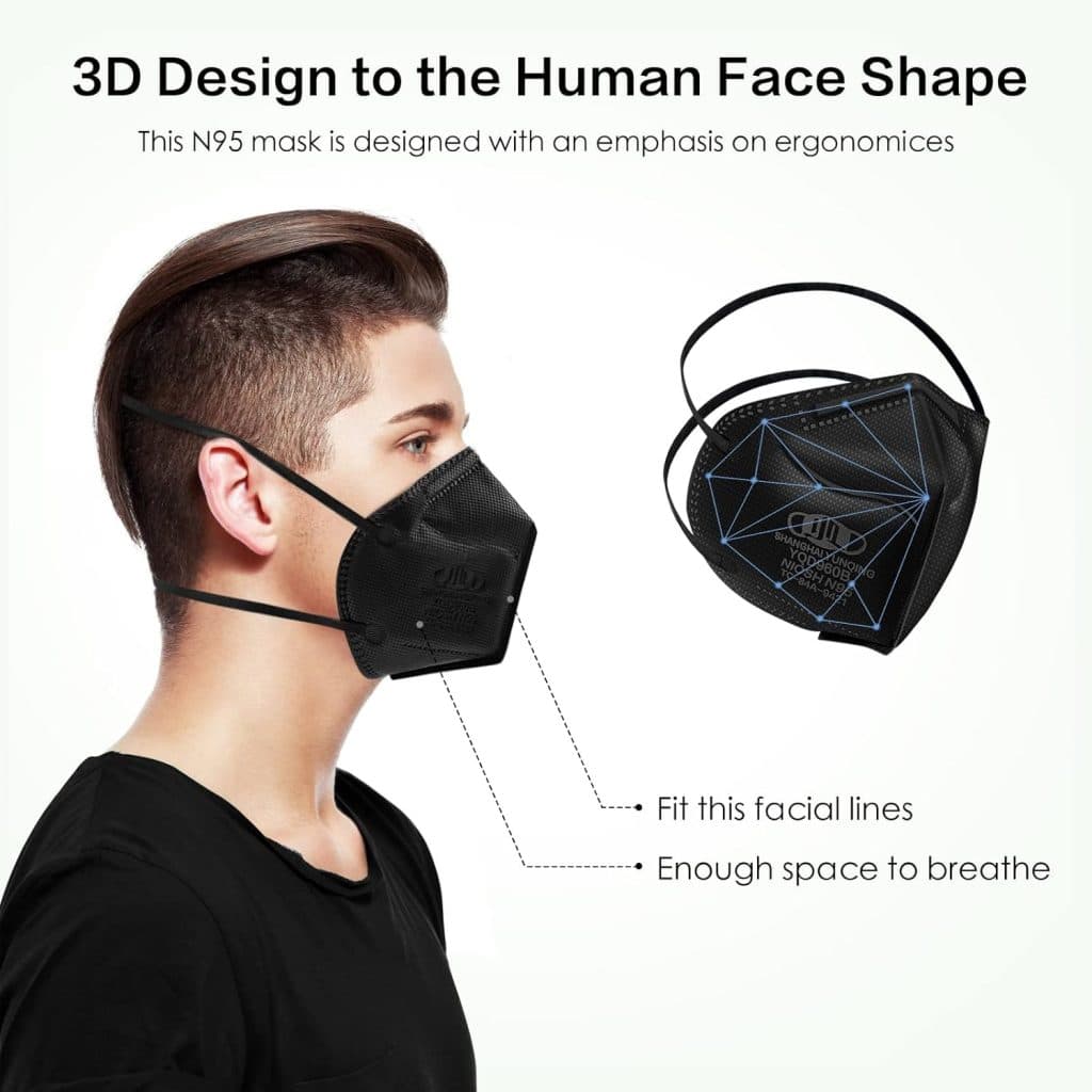 Affordable N95 Mask 25-Pack Free Shipping USA