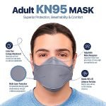 adult KN95 mask made in USA in stock