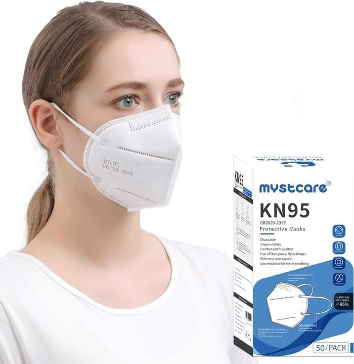KN95 Mask With Adjustable Ear Loops