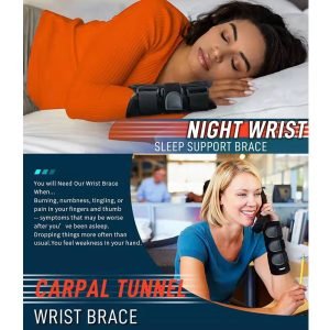 Hand Brace with 3 Stays for Night Support