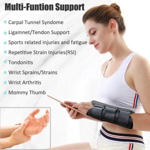 Support Hand Brace with Adjustable Wrist Support Splint Unisex