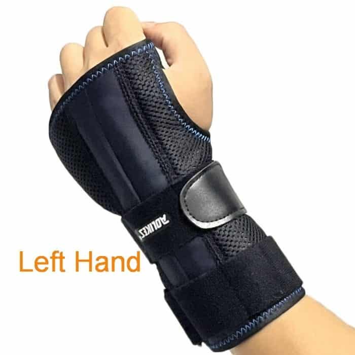 best brace for sprained wrist for left hand