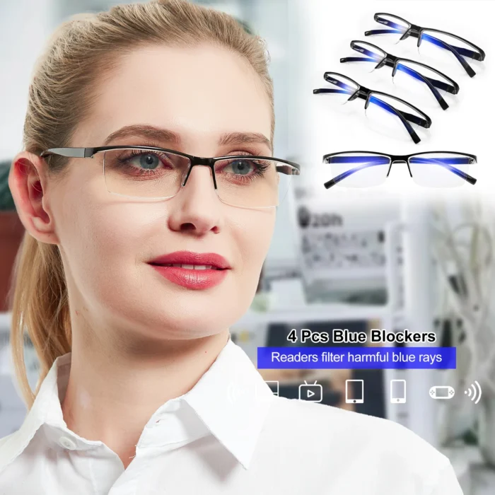 Anti-Blue Light Reading Glasses for Women