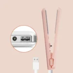 USB Rechargeable Hair Straightener