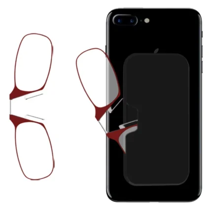 Nose Clip Reading Glasses TR90 Focus Plus Foldable, Lightweight & Stylish Eyewear for Men & Women