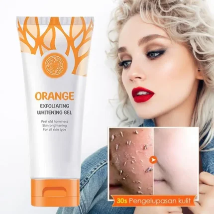 orange exfoliating whitening gel