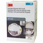 3m 8110s n95 particulate respirator for smaller faces