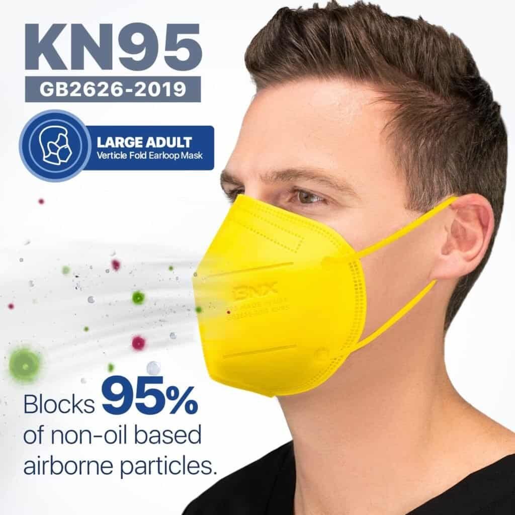 Best yellow KN95 mask