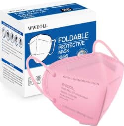 WWDOLL Pink KN95 Face Masks